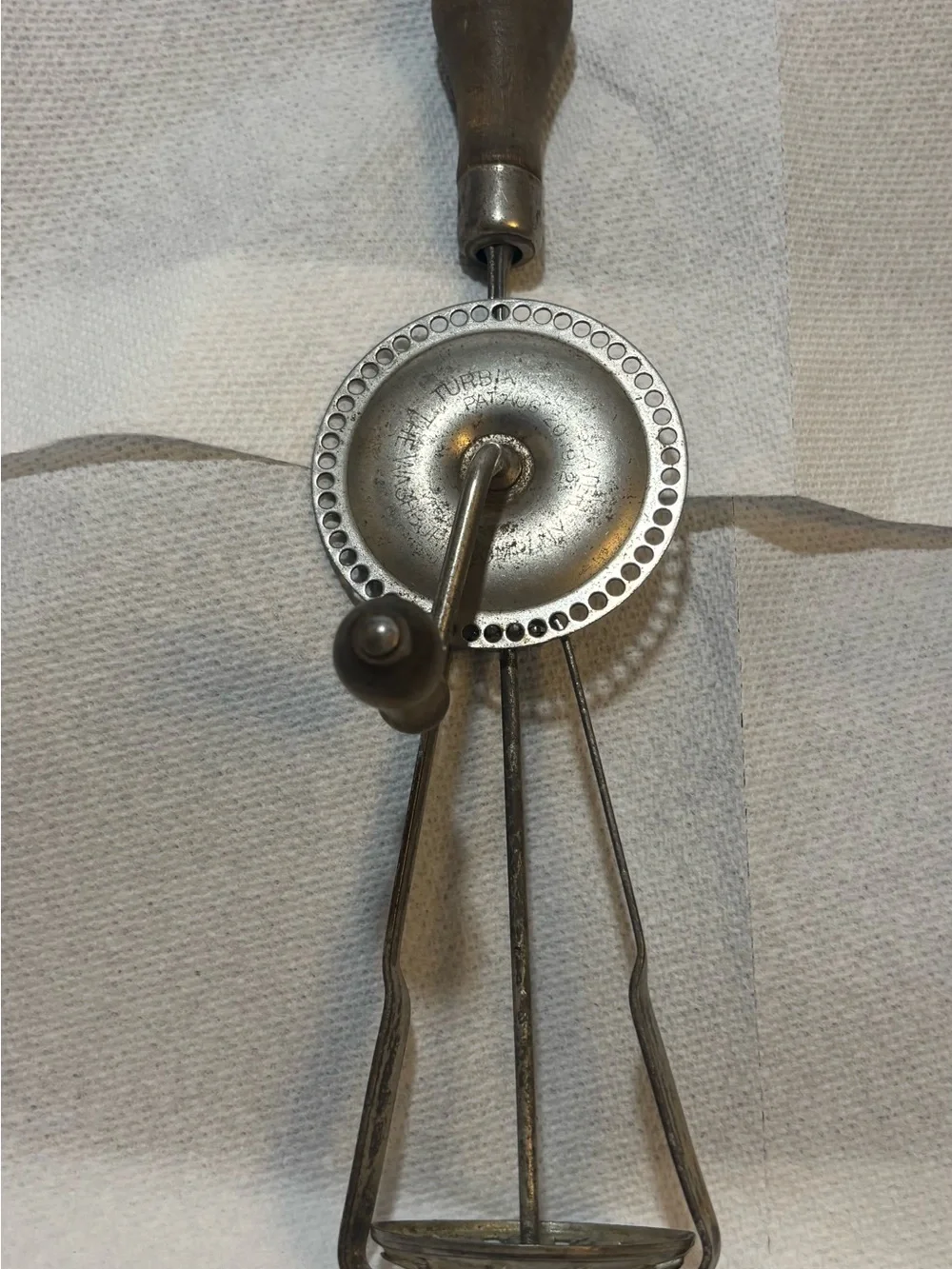Antique 1912 Turbine Egg Beater – The Washburn Company – Chicago USA